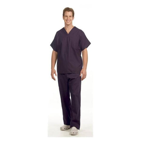 Fashion Seal Scrub Pant 78830 Unisex 2X Large Eggplant Each - 78830-2XL
