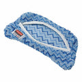 Microfiber Quick Change 8-1/4 x 8-1/4 Wet Mop Head Blue