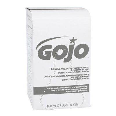 Gojo Industries Inc Soap Liquid Ultra Mild 800 mL Bag in Box Refill Floral 12/Ca - 9212-12