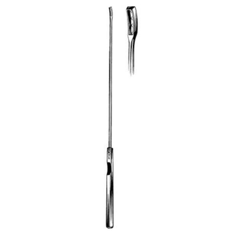 Sklar Instruments Curvette Endocervical Kevorkian-Younge 12" Rectangular Tip SS W/ Bskt Rsbl Each - 90-6612