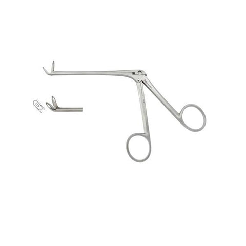 Miltex Forcep Ethmoid Blakesley Wilde 4-17/32" 4x10mm Cup 45 Degree Up SS Each - Integra Miltex - 20-607