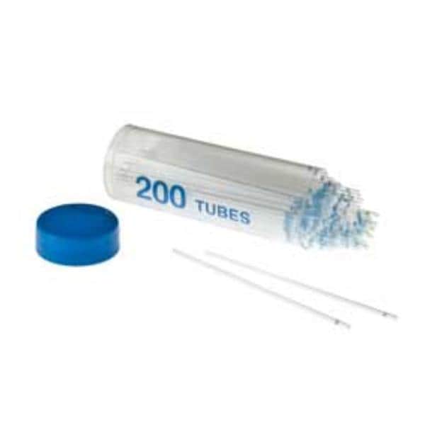 Kimble Chase Life Science Microhematocrit Capillary Tube Soda-Lime Glass Snap Cap 200/Vl, 12 VL/CA - 41A2502