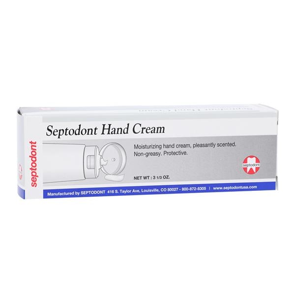 Septodont Cream Moisturizing Hand 3.3 oz Fresh Scent 3.3oz/Ea - 01I0300