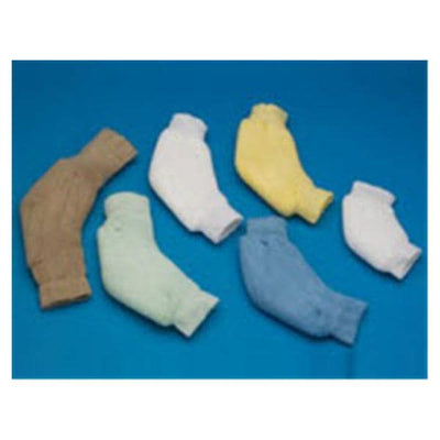 Patterson Med(Sammons Preston) Protector Rolyan Heel/Elbow Terry Loop 7.5-14" White Size Large Universal Each - 700003