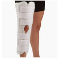 Deroyal Industries Inc Immobilizer Sized Superlite Knee Canvas White Size Small Each - 7008-01