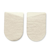 Hapad, Inc Pad Medial/Lateral Heel Wool/Felt 2.5" White 1/Pr - LW2