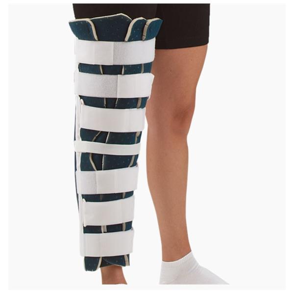 Deroyal Industries Inc Immobilizer Superlite Knee Foam/Canvas Blue Each - 7091-05