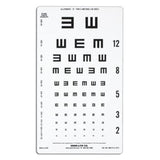 Good Chart Illiterate Vision Testing 10' Testing Distance Eachch - Lite Co - 800714