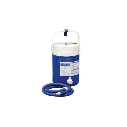 Aircast Cooler Gravity Cryo/Cuff Adult Knee Blue Size Large Each - 11B