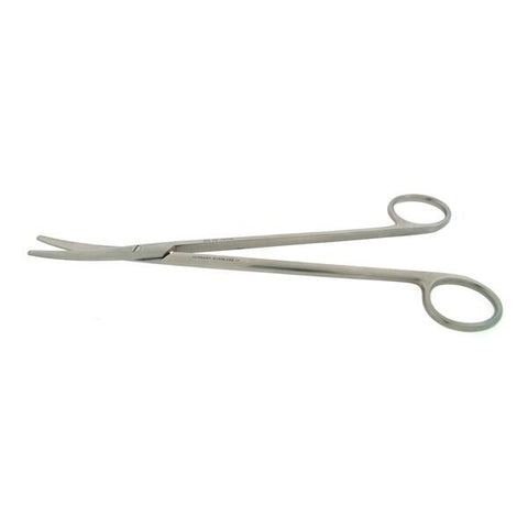 BR Surgical, LLC Scissors Metzenbaum 8" Blunt/Blunt Smooth Curved Stainless Steel Each - BR08-28120
