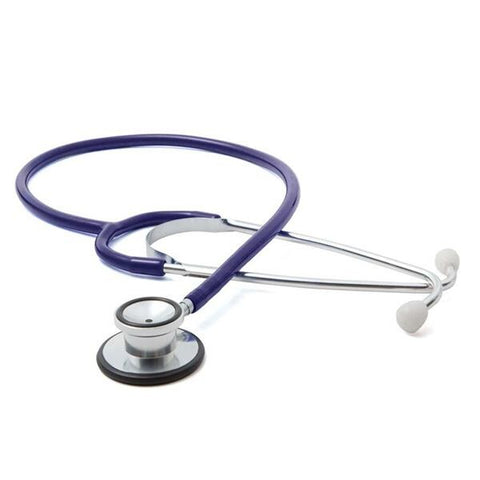 American Diagnostic Corp. Stethoscope Classic Proscope 670 Royal Blue Adult 32.25" Nonchill 2-Head 1/ Each - 670RB