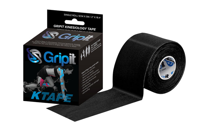 Gripit KTAPE, 2" x 5.5 yds, Black