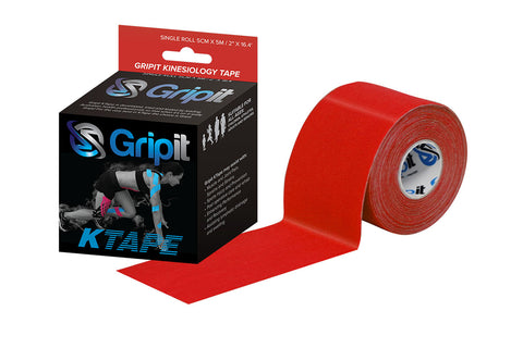 Gripit KTAPE, 2" x 5.5 yds, Red