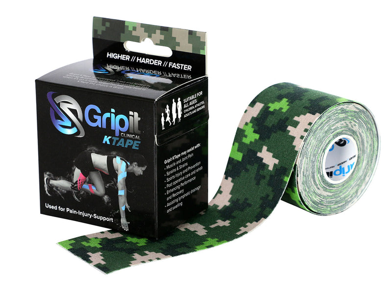 Gripit KTAPE, 2" x 5.5 yds, Camo
