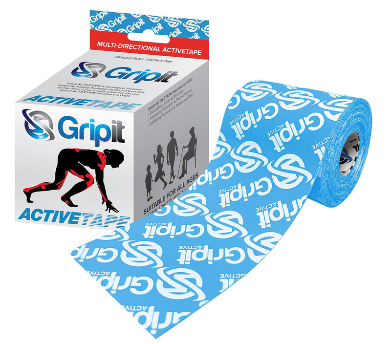 Gripit ACTIVETAPE, 3" x 5.5 yds, Blue