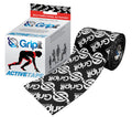 Gripit ACTIVETAPE, 3" x 5.5 yds, Black 