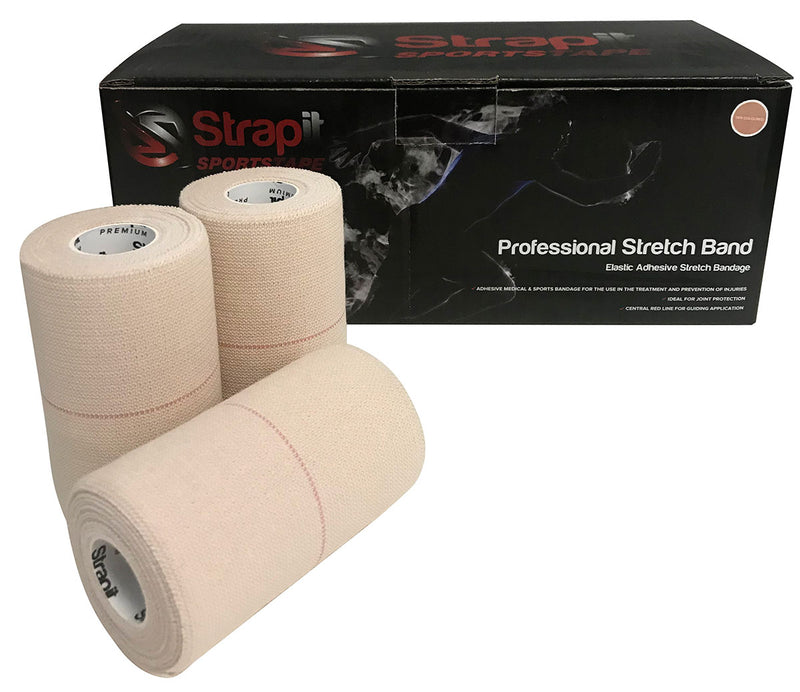 Strapit Professional EAB - Stretchband Heavy, 3in x 7.5 yds, Box of 16
