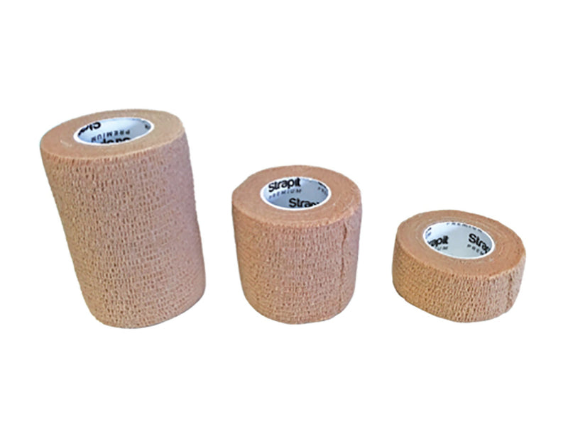 Strapit Professional Cohesive Bandage LF, 3in x 11 yds. Box of 12 - FE-24-0252