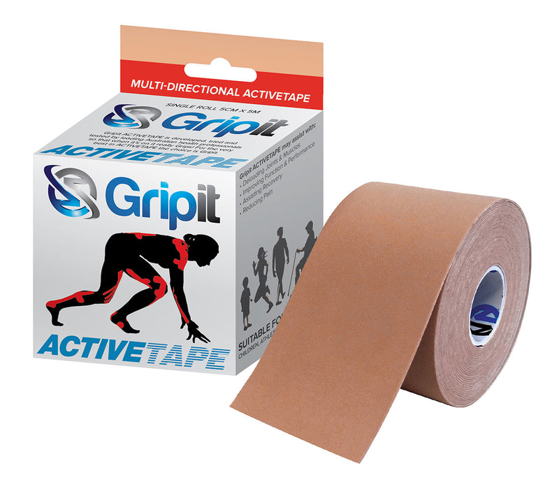 Gripit ACTIVETAPE V2 FLESH, 2in x 5.5yds