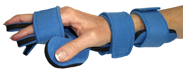 Light Bulb Splint Comfy Splints, Comfyprene Hand Separate Finger Splint, Adult, Light Bl ...