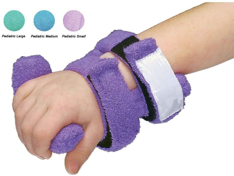 Comfy Splints, Terrycloth Comfy Finger Extender, Pediatric Medium, Turquoise