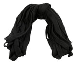 CanDo Black Polyester Stockinette - 1" x 25 yard