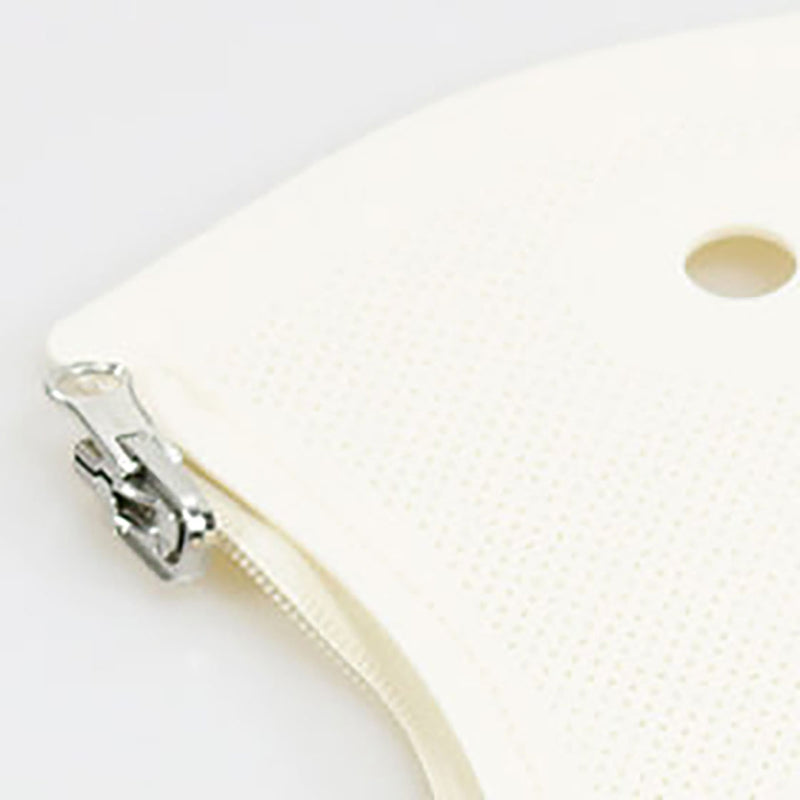 Orfizip Light NS antibacterial wrist orthoses w/zipper, large, 3.2 mm micro perforated, ivory - FE-24-4175