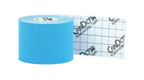 CanDo Kinesiology Tape, 2" x 16.5 ft, Blue, 1 Roll - FE-24-4851