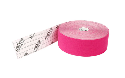 CanDo Kinesiology Tape, 2" x 103 ft, Pink, 1 Roll - FE-24-4863