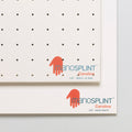 Manosplint Carolina 1/8" x 18" x 24" 1% Perf White, 1 sheet