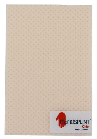 Manosplint Ohio Perf Beige 1/16" x 12" x 18" 11% Perf Beige, 1 sheet