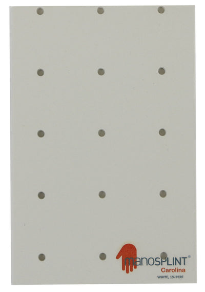 Manosplint Ohio Perf White 1/8" x 24" x 36" 1% Perf White, case of 2