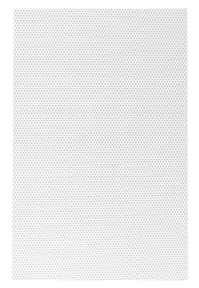 Manosplint Ohio Perf White 1/8" x 12" x 18" 42% Perf White, case of 8