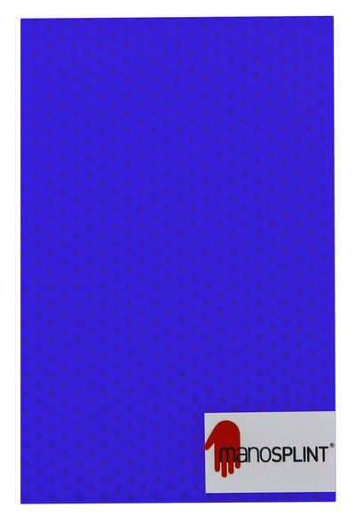 Manosplint Ohio F Perf 1/16" x 12" x 18" 36% Perf Blue/Grey Fabric, case of 8