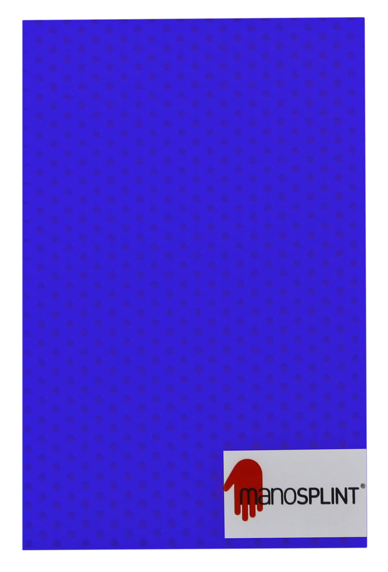Manosplint Ohio F Perf 1/16" x 12" x 18" 36% Perf Blue/Grey Fabric, case of 8