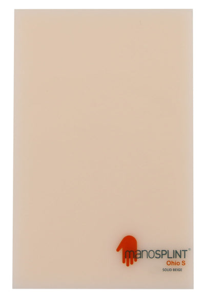 Manosplint Ohio F Perf 1/8" x 18" x 24" 1% Perf Beige Fabric, case of 4