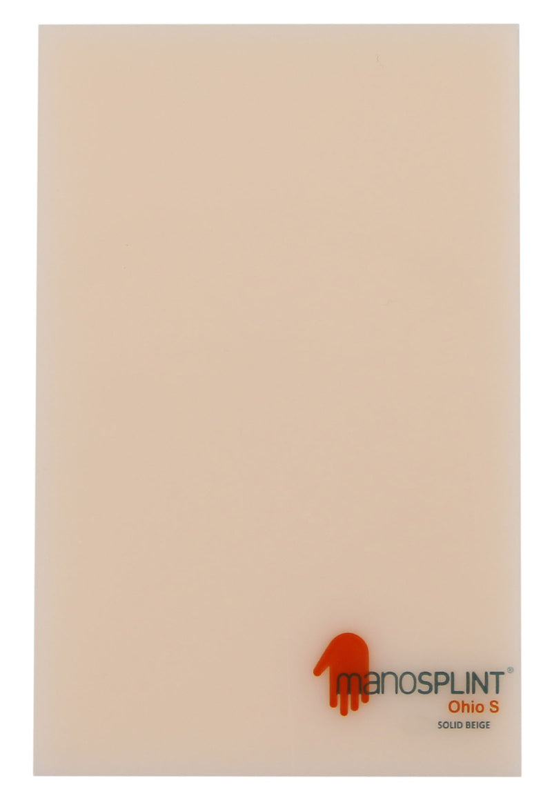 Manosplint Ohio F Perf 1/8" x 18" x 24" 1% Perf Beige Fabric, case of 4