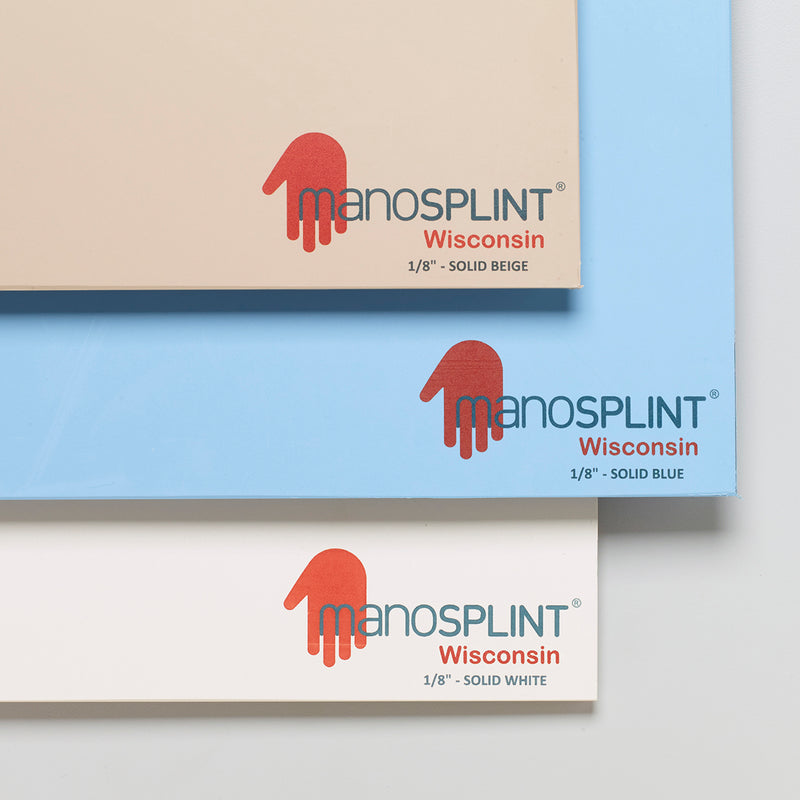 Manosplint Wisconsin Perf 3/32" x 12" x 18" 1% Perf White, 1 sheet