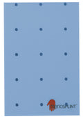 Manosplint Wisconsin Perf 1/8" x 12" x 18" 1% Perf Blue, 1 sheet