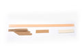 Orfit Classic Precuts, ulnar drift splint, 1/8" non perforated, left
