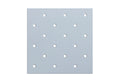 Orfit Colors NS, 18" x 24" x 1/8", mini perforated 3.5%, sonic silver, metallic