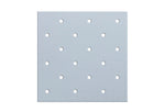 Orfit Colors NS, 18" x 24" x 1/8", mini perforated 3.5%, sonic silver, metallic