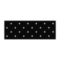 Orfit Eco Black NS Antibacterial, 24" x 36" x 1/8", mini perforated 3.5%, case of 4