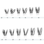 AFH swan neck ring set w/storage box and template - FE-24-6312