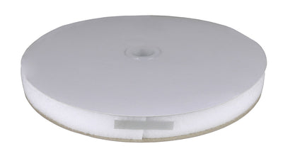 1" loop material, 25 yard dispenser box, white