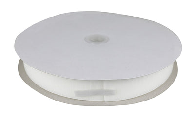 1-1/2" hook material, 25 yard dispenser box, white