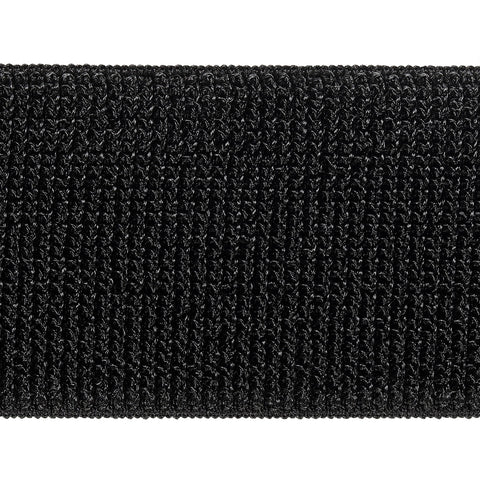 2" elastic loop material, 25 yard dispenser box, black - FE-24-7016BLK