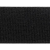 2" elastic loop material, 10 yard, black - FE-24-7018BLK