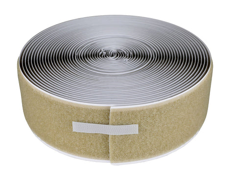 2" self-adhesive loop material, 10 yard dispenser box, tan