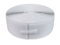 2" self-adhesive loop material, 10 yard dispenser box, white